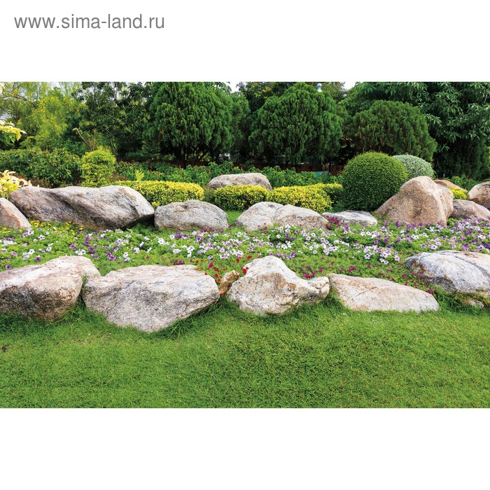 Фотобаннер, 250 × 150 см, с фотопечатью, люверсы шаг 1 м, «Каменный островок» - Фото 1