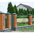 Фотобаннер, 300×200 см, с фотопечатью, люверсы шаг 1 м, «Палисадник», Greengo - Фото 2