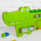 Бизиборд «Крокодил», крепится на стену - Фото 4
