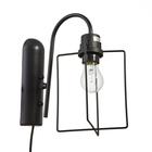 Бра «Фламент», 1×40 Вт E27, черный, 25×16×33 см - Фото 1