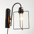 Бра «Фламент», 1×40 Вт E27, черный, 25×16×33 см - Фото 2