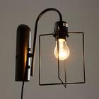 Бра «Фламент», 1×40 Вт E27, черный, 25×16×33 см - Фото 3