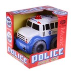Автобус "Полиция", работает от батареек, световые и звуковые эффекты - Фото 2