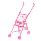 Кукольная коляска-трость, пластиковый каркас - Фото 6