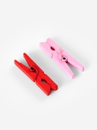 Прищепки для шитья, 3×0.5×0.3 см, 10 шт., разноцветные - Фото 2