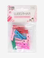 Прищепки для шитья, 3×0.5×0.3 см, 10 шт., разноцветные - Фото 5