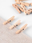 Прищепки для шитья, 3×0.5×0.3 см, 10 шт., бежевые - Фото 1