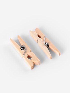 Прищепки для шитья, 3?0.5?0.3 см, 10 шт., бежевые (комплект 6 шт)