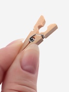 Прищепки для шитья, 3×0.5×0.3 см, 10 шт., бежевые - Фото 3