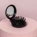 Расчёска массажная, складная, с зеркалом, d = 6,5 см, рисунок МИКС - Фото 6