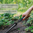 Корнеудалитель, длина 48.5 см, металлическая рукоять с резиновой ручкой, Greengo - Фото 5