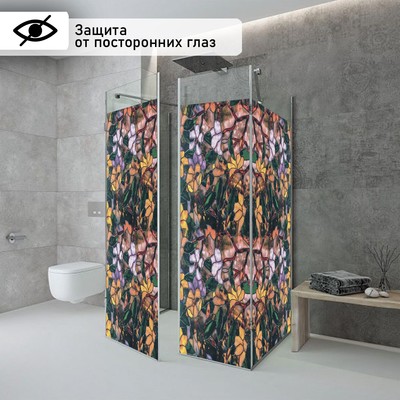 Плёнка витражная «Сакура», 45×200 см