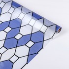 Плёнка самоклеящаяся «Плитка», 45×200 см, цвет сиреневый - Фото 3