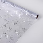 Плёнка самоклеящаяся «Узоры», 45×200 см, прозрачная - Фото 3