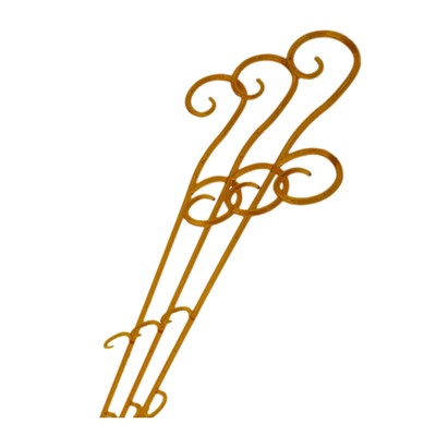 Опора для орхидей, цвет янтарь