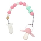 Держатель для соски - пустышки M&B «Нежность», силиконовый - Фото 6