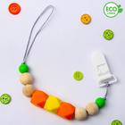 Держатель для соски - пустышки M&B «Краски лета», силиконовый, виды МИКС - Фото 5