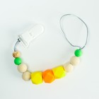 Держатель для соски - пустышки M&B «Краски лета», силиконовый, виды МИКС - Фото 2