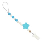 Держатель для соски - пустышки M&B «Звёздочка», силиконовый, с прорезывателем - Фото 3