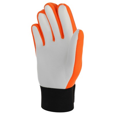 Перчатки вратарские ONLYTOP, р. 9, цвет оранжевый