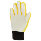 Перчатки вратарские, размер 7, цвет жёлтый - Фото 2