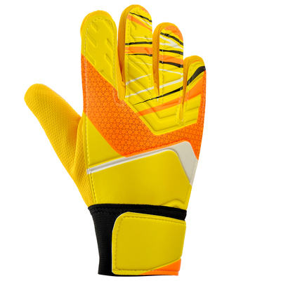 Перчатки вратарские ONLYTOP, р. 8, жёлтые