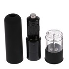 Мельница электрическая Luazon LET-001, пластик, от батареек, чёрная - Фото 5