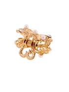 Крабик для волос «Морская сказка», бантик, 2.5 см, золото - Фото 5