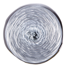 Пряжа "Shain" 100% полиэстер 35м/80гр, ширина нити 5 мм (серебро) - Фото 2