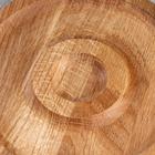 Тарелка-доска для подачи «Вселенная», d=20 см, массив ясеня - фото 60778245