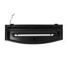 Аквариум "Телевизор" с крышкой, 100 литров, 80 х 27 х 50/55 см, чёрный - Фото 6