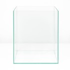 Аквариум "Куб" без покровного стекла, 31 литр, бесцветный шов - Фото 2
