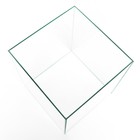 Аквариум "Куб" без покровного стекла, 31 литр, бесцветный шов - Фото 4