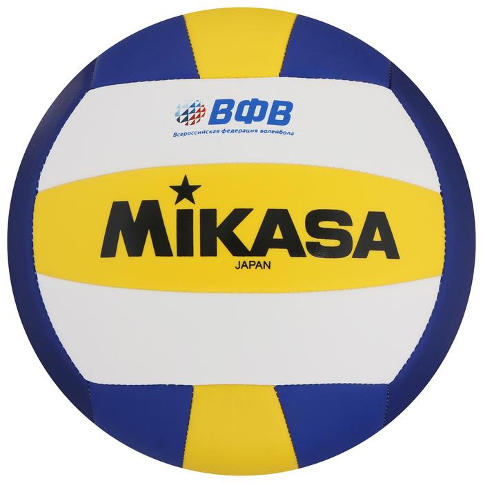Мяч волейбольный Mikasa VSO2000, размер 5, PVC, бутиловая камера, машинная сшивка - Фото 1