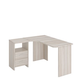Угловой стол, 1200 × 1300 × 770 мм, левый угол, цвет карамель