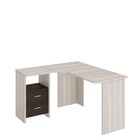 Угловой стол, 1200 × 1300 × 770 мм, левый угол, цвет карамель/венге - фото 109831763