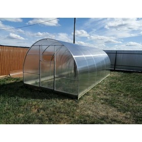 

Каркас теплицы «Новая-Цинк», 6 × 3 × 2,1 м, оцинкованная сталь, профиль 20 × 20 мм, без поликарбоната