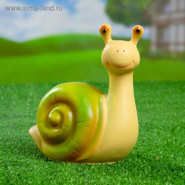 Садовая фигура "Улитка по бургундски", 10х17х18см МИКС - Фото 1