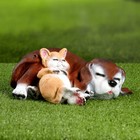 Садовая фигура из полистоуна «Лучшие друзья», 23×27×11 см - Фото 1