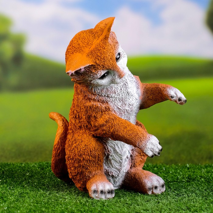 Садовая фигура "Котёнок Васька" 16х24х24см - Фото 1