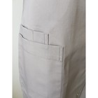Халат для ветеринарных врачей ENZO LUNAS, женский, размер XL, серый - Фото 3