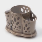 Подставка для столовых приборов Plastic Centre «Камелия», 3-х секционная, пластик, МИКС - Фото 7