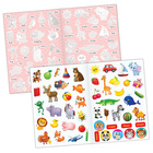 Наклейки многоразовые «Первые английские слова», формат А4 - Фото 2