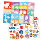 Наклейки многоразовые «Учимся сравнивать», формат А4 - Фото 2