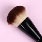 Кисть для макияжа «Home Professional», 16,5 см, цвет чёрный - Фото 2