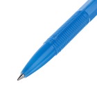 Ручка шариковая LANCER Office Style 820, игольчатый узел 0.5 мм, чернила синие, корпус голубой - Фото 3