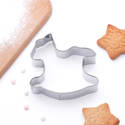 Форма для вырезания печенья «Лошадка-качалка», 7×7,5×2 см, цвет хромированный - Фото 2
