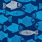 Боди Крошка Я "Little sea man. Fish", синий, р. 22, рост 62-68 см  , - Фото 4