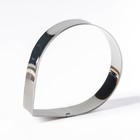 Формы для печенья Доляна «Лепестки розы», набор 4 шт., нержавеющая сталь, серебристые - Фото 3