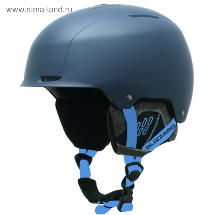 Зимний шлем Blizzard 2018-19 Guide ski helmet, deep blue matt/bright blue matt, обхват 55-59 см - Фото 1